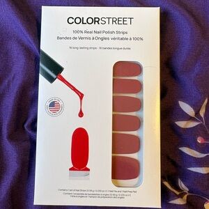 Color Street 'Rosehip' Nail Polish Strips